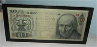 Mexican 10 Pesos Banknote. Miguel Hidalgo,