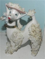 1950's Poodle with Bonnet Figurine