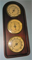 Vtg Sunbeam Thermometer/Barometer/Humidity