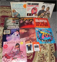 Vtg Record and 8 Track Lot