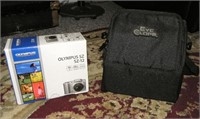 Olympus SZ-12 Digital Camera Red & Case