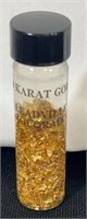 24 karat Gold Vial