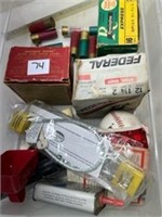Box Lot Of Shotgun Shells & Misc Accessories