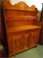 Lg. Country Style Kitchen Hutch
