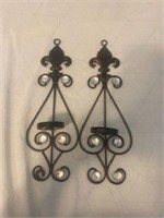 wall hanging candle holders
