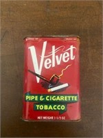 Vintage cigarette tin box