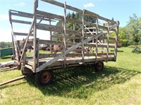 8 1/2ft.W x 12ft L Wooden Kicker Rack On JD Rg