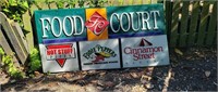 Food Court Sign