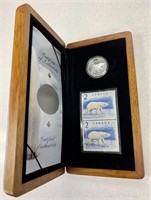 2004 Canada $2 Silver Coin and Stamp Set