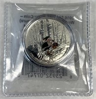 2016 Canada $25 Fine Silver Colour Coin