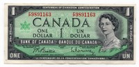 1967 Bank of Canada $1 Note