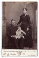 Ingersoll Ontario Cabinet Card Photograph