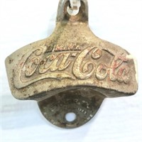 Coca Cola antique wall mount opener