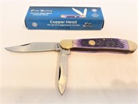 Copper Head 4" closed pocket knife