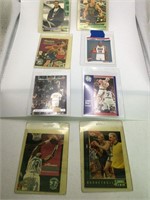ASSORTED BASKETBALL CARDS 22 CARDS.mid 1990's