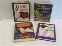Gardening Books - Hardcover - 4 items