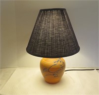 Lamp - 17 " H - Clay