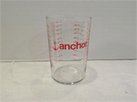 Anchor Hocking 5 oz measuring glass - 3.5" H