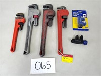 Pipe Wrenches and Tubing Cutters