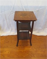Side table - Oak 16" x 16" x H30" Vintage