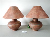 2 Ceramic Table Lamps (No Ship)
