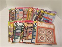 Quilt Maker Magazines- 20 items