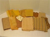 Fabrics Solids & prints-various sizes- cottons