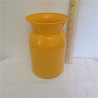 Vase/container - glass H 7.5"