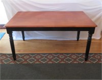 Dining Table-Distressed top 60 x 35 x H 29"
