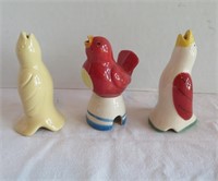 Pie Birds - Ceramic-3 items- Vintage