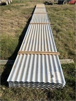 85 Sheets 9.97m & 5.28m Long Roofing (824m)