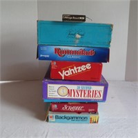Games - assorted- contents not verified