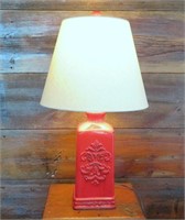 Table Lamp- Ceramic Base- 6 x 4 x H 25"