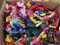 LOT OF EMBROIDERY FLOSS
