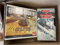 BANGOR & AROOSTOOK VHS TAPE & GOD AND COUNTRY DVD