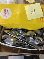 ROGERS STAINLESS TABLEWARE / MAY NOT BE COMPLETE