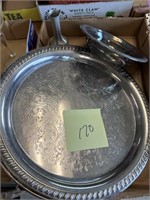 SILVER PLATED DISH LOT