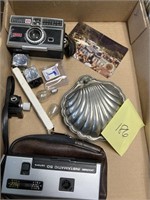 VINTAGE CAMERA AND MORE LOT