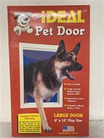 The Ideal Pet door 9”x15” flap size