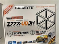GiGabyte Z77x-UD 3H maybe missing pieces