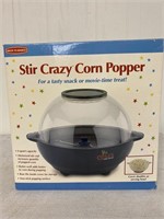 Stir crazy corn popper