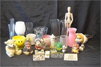 Lot of Misc Trinkets & Vases