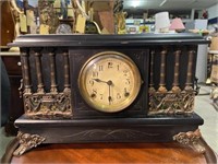 Vintage Footed Mantle Clock From The Sessions