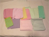 Fabrics - Cotton + 1 other -sizes assort-stored