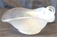 Carnival Glass One Handle Nappy