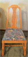 Oak Upholstered Chair