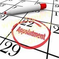 APPOINTMENTS REQUIRED FOR PICKUP-TEXT 662-587-5105