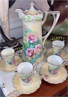 Hand painted RS hot chocolate set