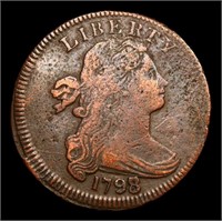 ***Auction Highlight*** 1798/7 Draped Bust Large C