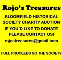 E. BLOOMFIELD HISTORICAL SOCIETY CHARITY AUCTION